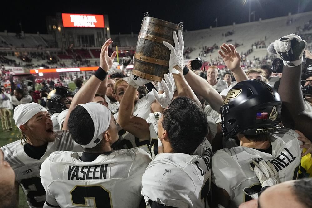 Bucket List: Purdue earns title game bid with win at Indiana